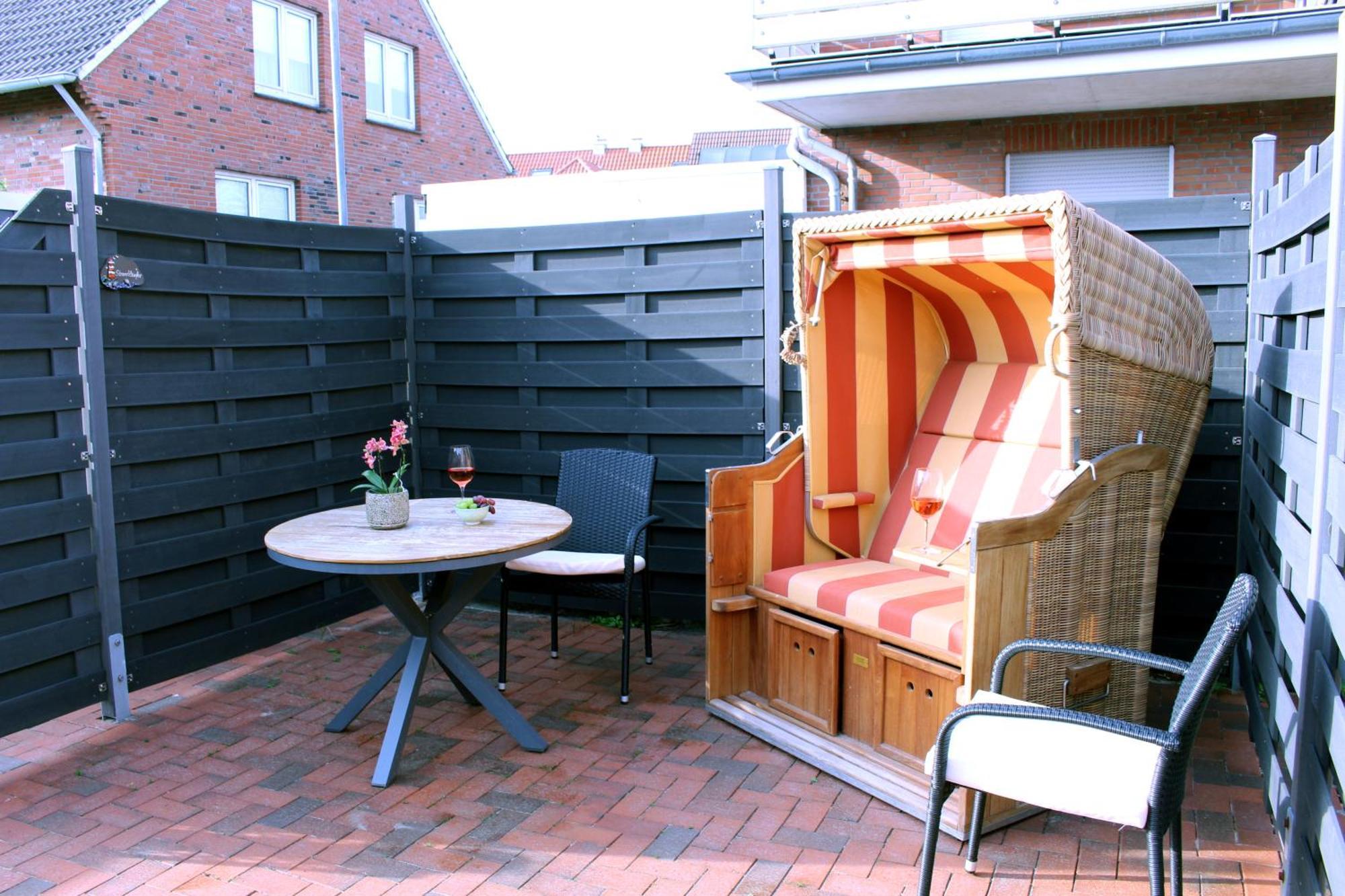 Haus Deutsche Bucht Apartment บอร์คุม ภายนอก รูปภาพ